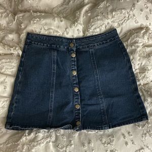 PacSun Bullhead denim skirt